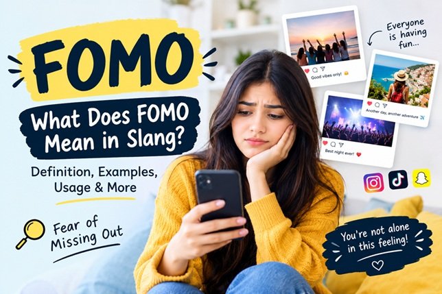What Does FOMO Mean in Slang